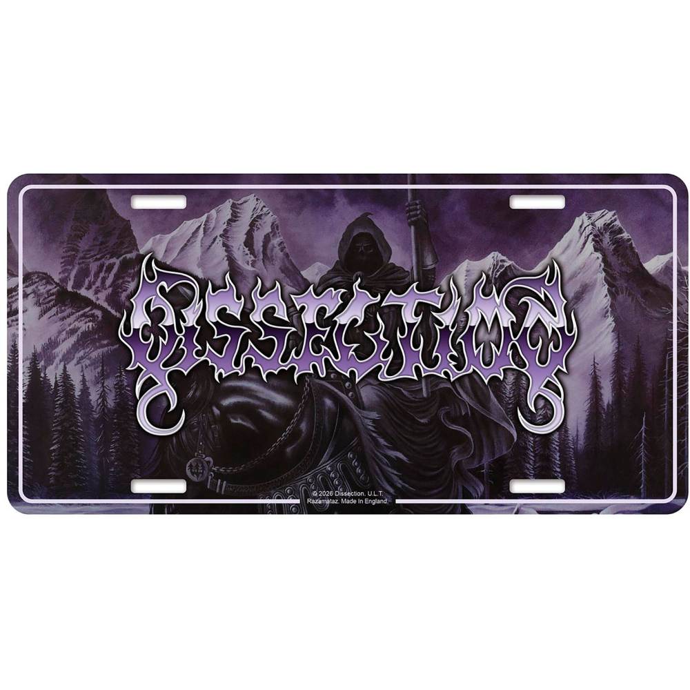 Dissection - Storm Of The Light'S Bane Metallwand Zeichen - Schwarz/Lila